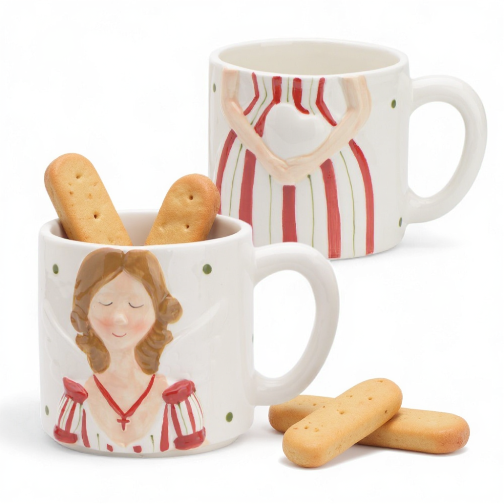 DOPPIO TAZZONE CERAMICA CM.13X18